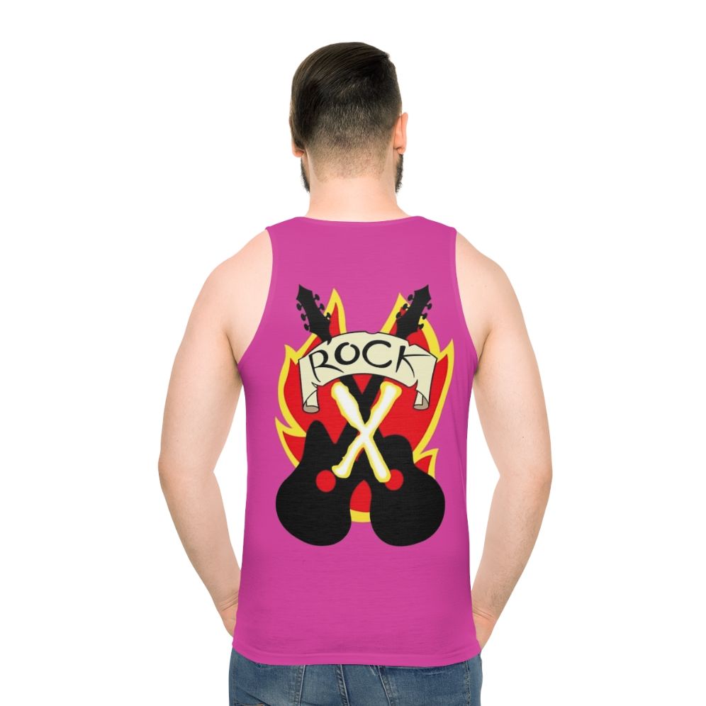 Rock X Roll Unisex Cosplay Crop Top