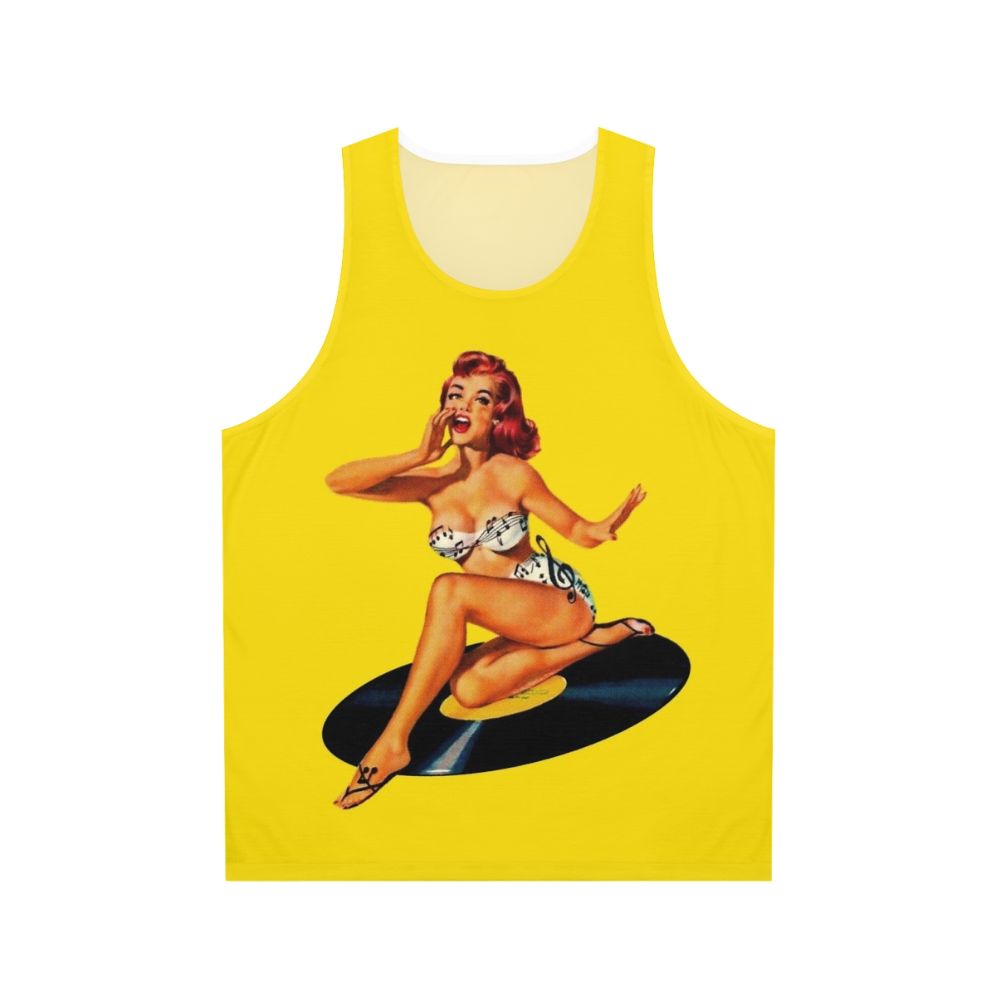 Rockabilly Goddess Unisex Tank Top