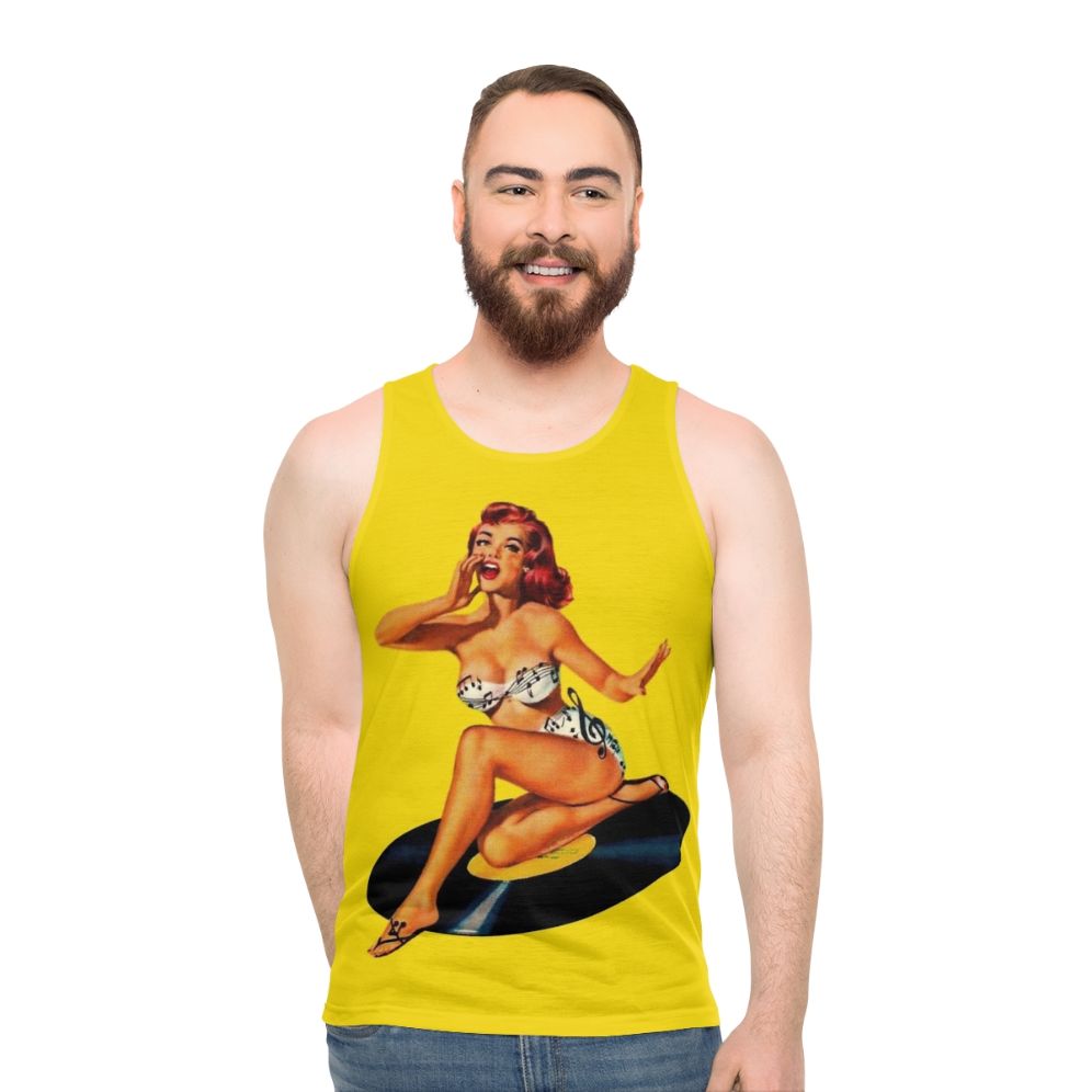 Rockabilly Goddess Unisex Tank Top
