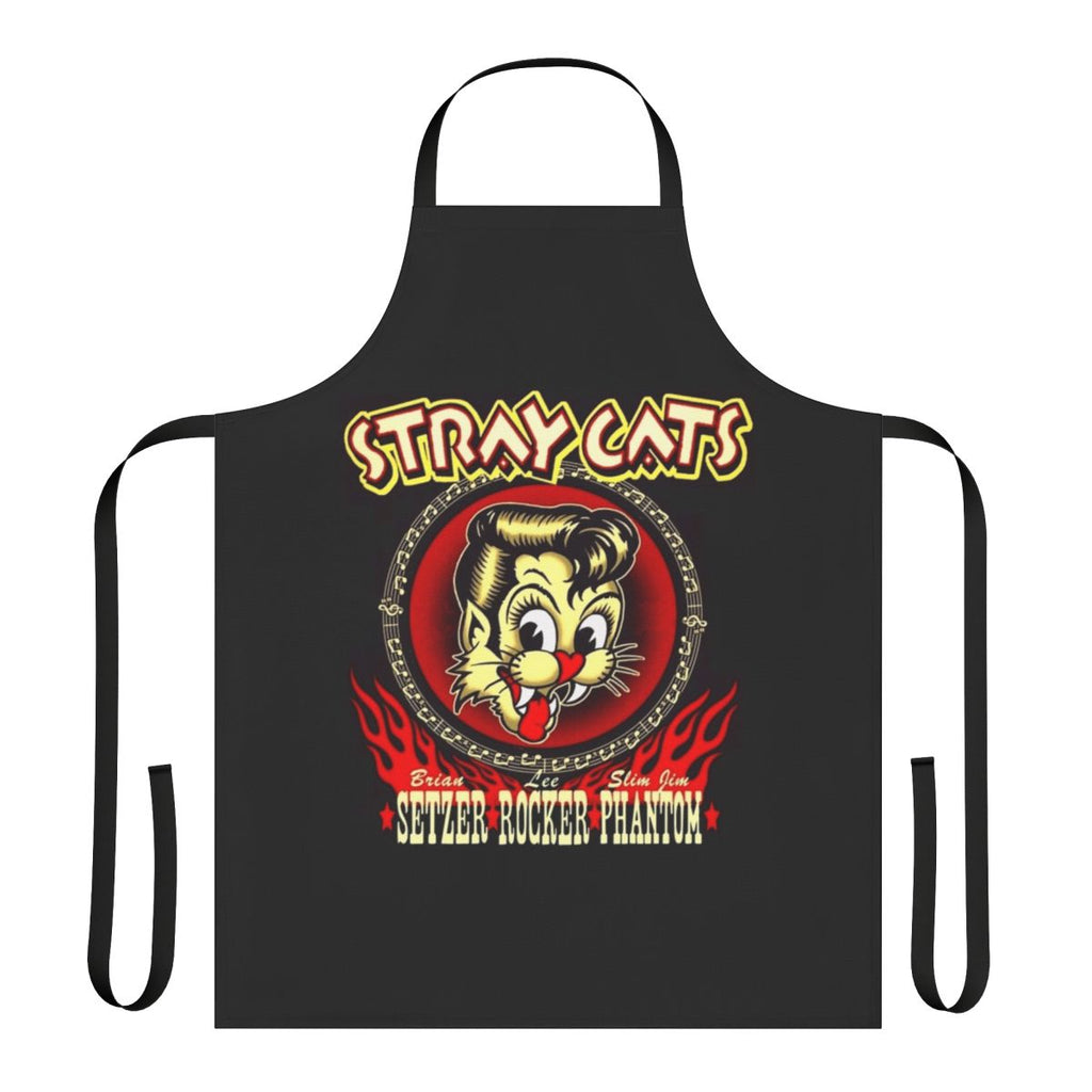 Stray Cats rockabilly-style apron featuring the Phantom design