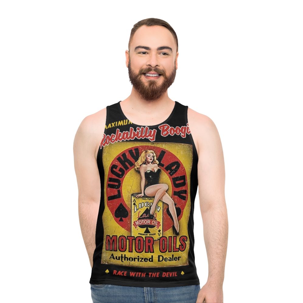 Rockabilly Unisex Tank Top