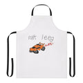 Rocket League inspired apron featuring team logos and player names