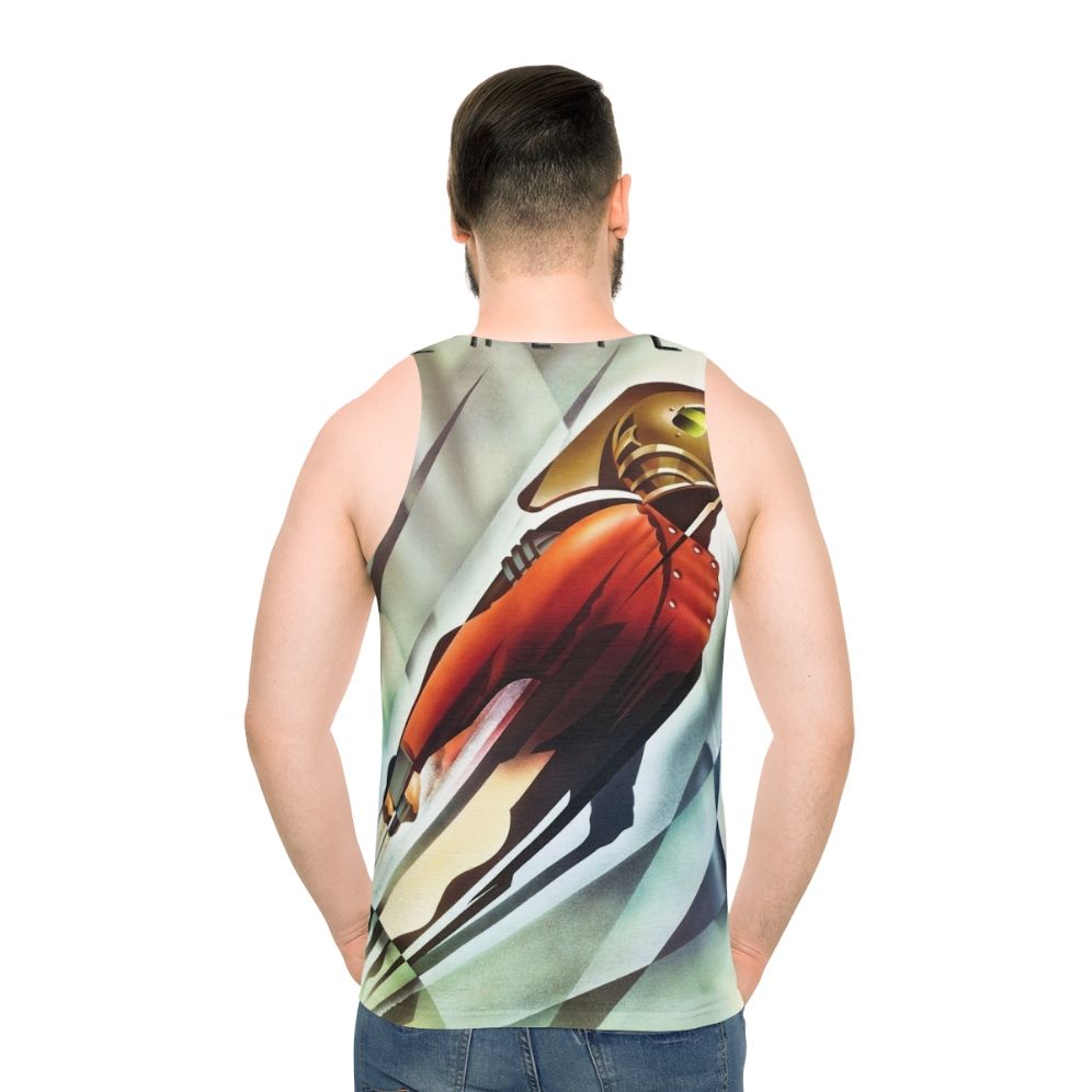 Rocketeer superhero 90s movie unisex tank top