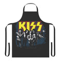 KISS-themed apron featuring the band's iconic logo and imagery