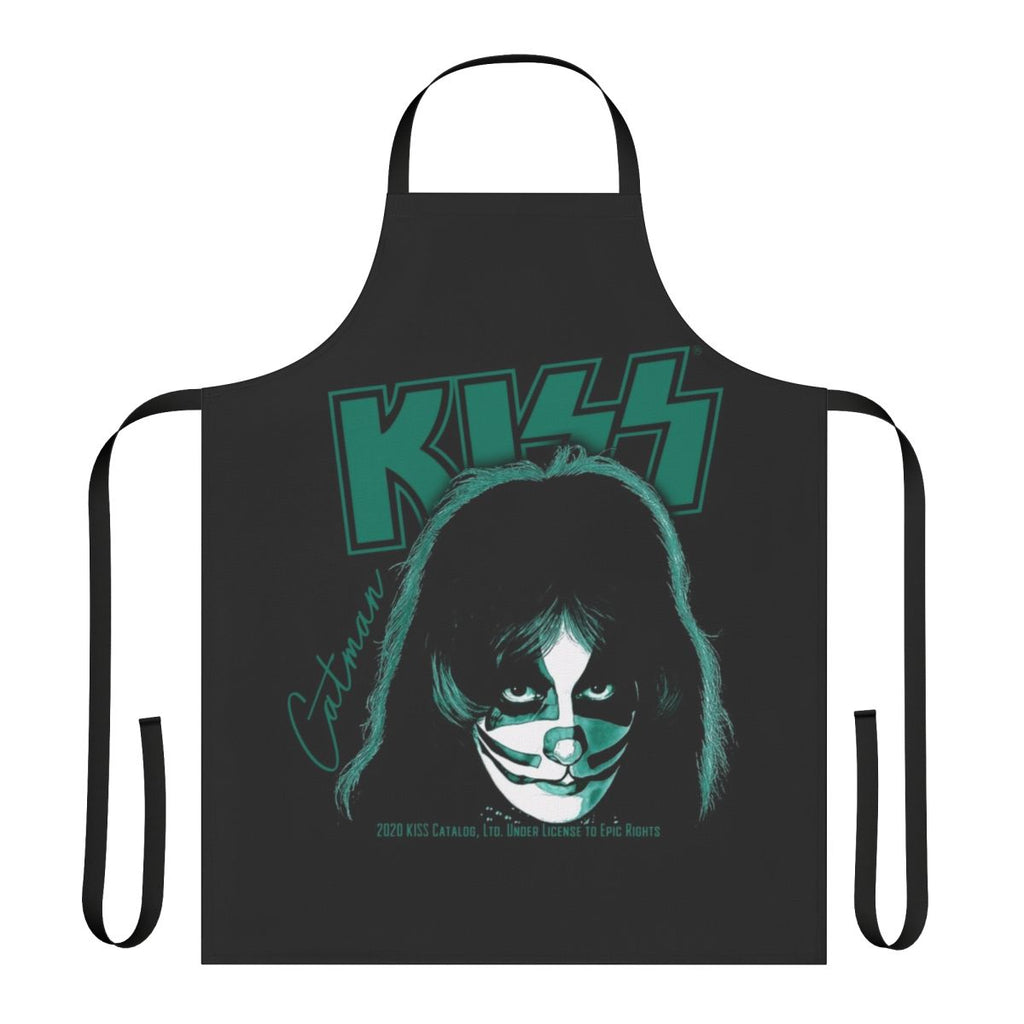 Rock band Kiss themed apron for music lovers