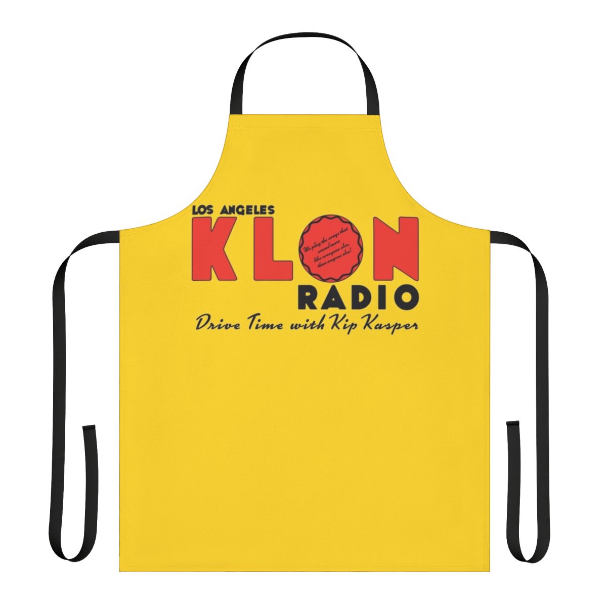 Apron featuring the iconic radio design, perfect for fans of Queens of the Stone Age and their album "Songs for the Deaf"