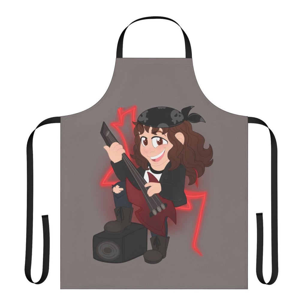 Eddie Munson inspired apron featuring the Master of Puppets album art