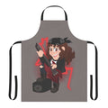 Eddie Munson inspired apron featuring the Master of Puppets album art