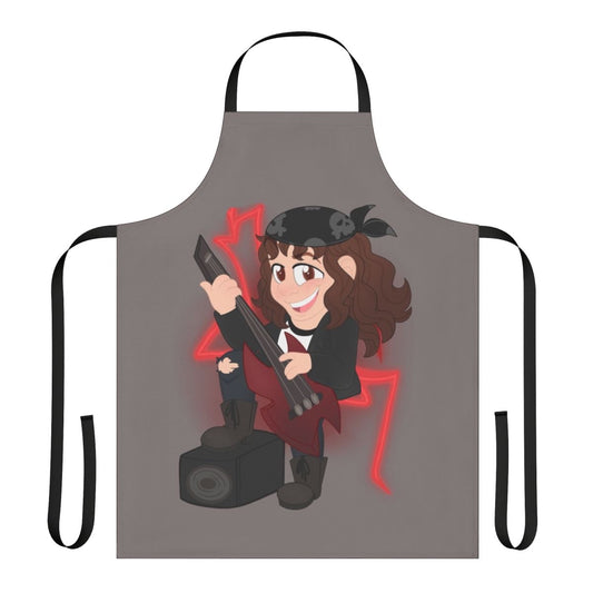 Eddie Munson inspired apron featuring the Master of Puppets album art