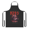 Apron featuring the iconic Kiss band logo and members
