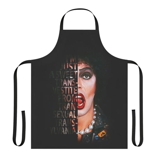 Rocky Horror Picture Show-inspired Frank N Furter apron