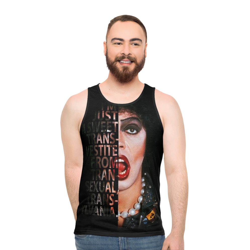Rocky Horror Picture Show Frank N Furter Unisex Tank Top