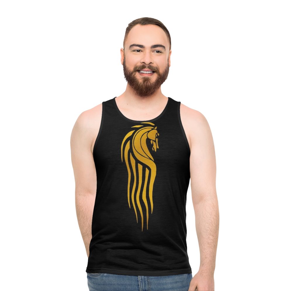 Rohan horse unisex tank top