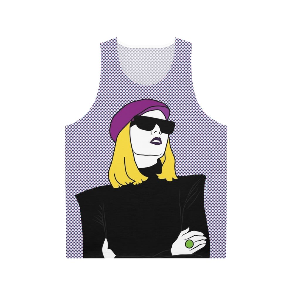 Empowering unisex tank top with Roisin Murphy, feminist music artist