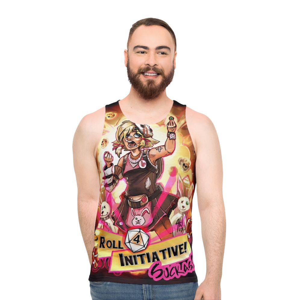 Roll For Initiative Borderlands 2 Unisex Tank Top