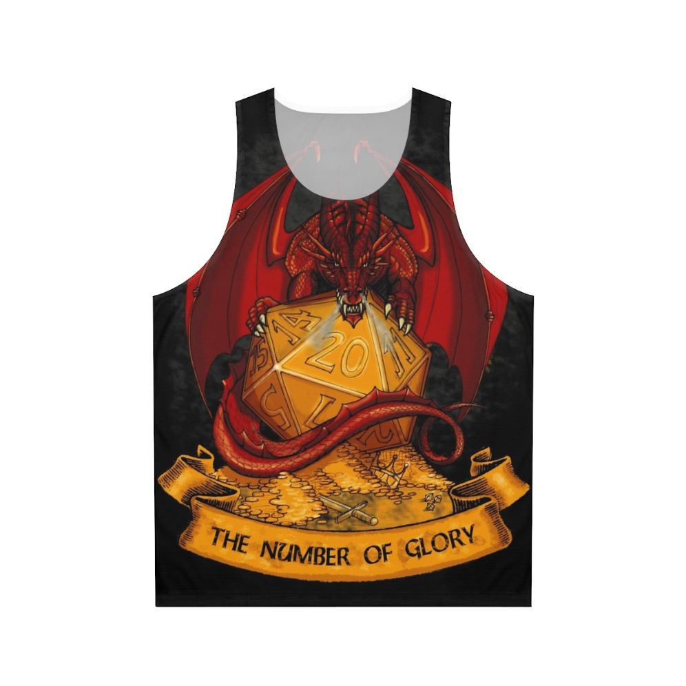 Roll The Dice Unisex Fantasy Gaming Tank Top