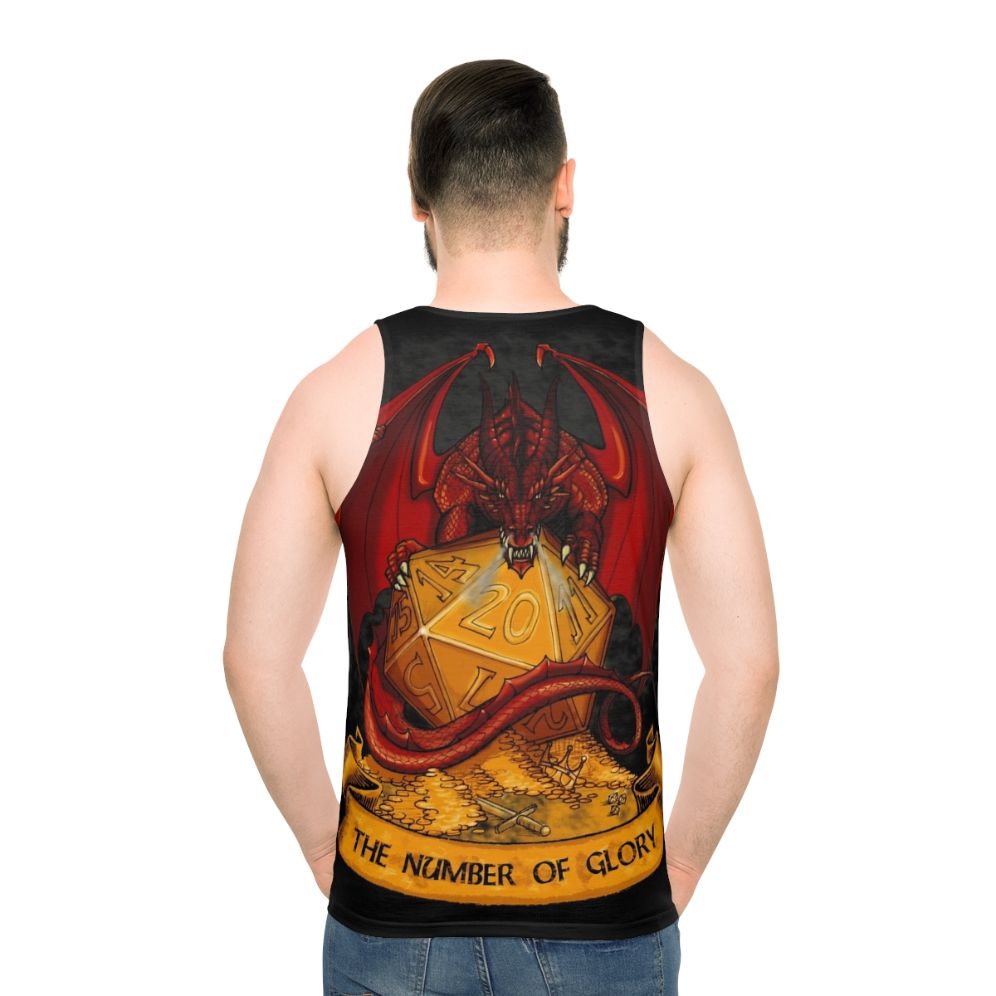 Roll The Dice Unisex Fantasy Gaming Tank Top