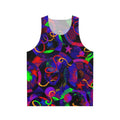 Roller Rink Unisex Tank Top with Vintage Aesthetic