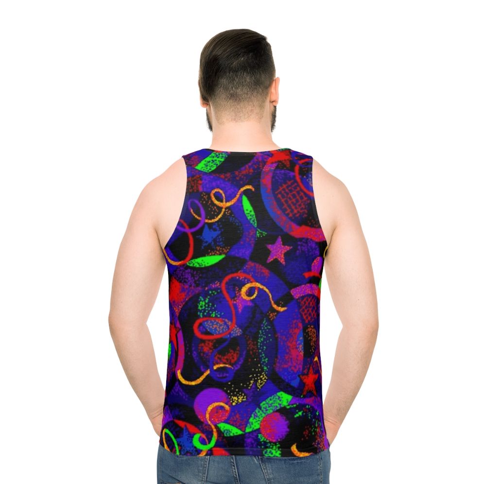 Roller Rink Unisex Tank Top with Vintage Aesthetic