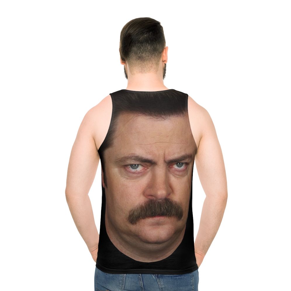 Ron Swanson Inspired Unisex Tank Top
