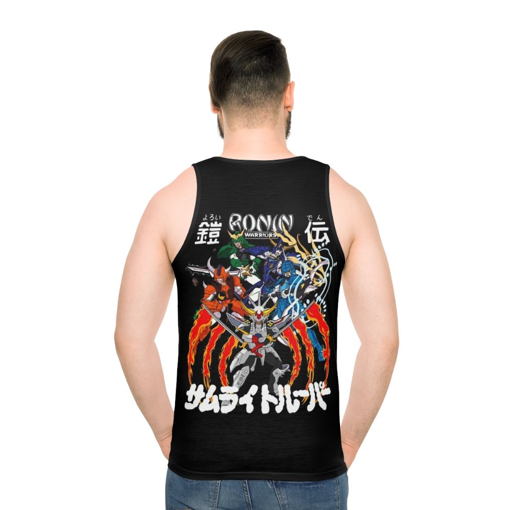 Ronin Warriors anime unisex tank top