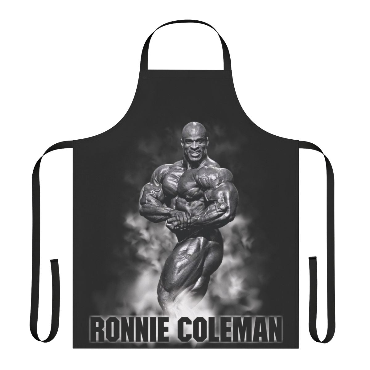 Ronnie Coleman Inspired Bodybuilder Apron with Iconic Bodybuilding Design