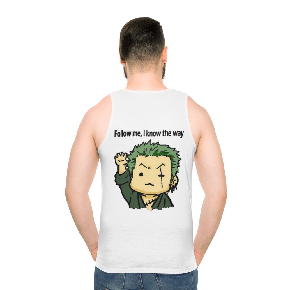 Roronoa Zoro One Piece Anime Unisex Tank Top