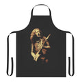 Rory Gallagher-inspired apron with guitar and music motifs
