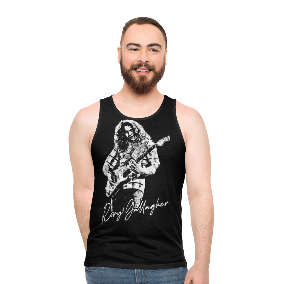 Rory Gallagher unisex tank top