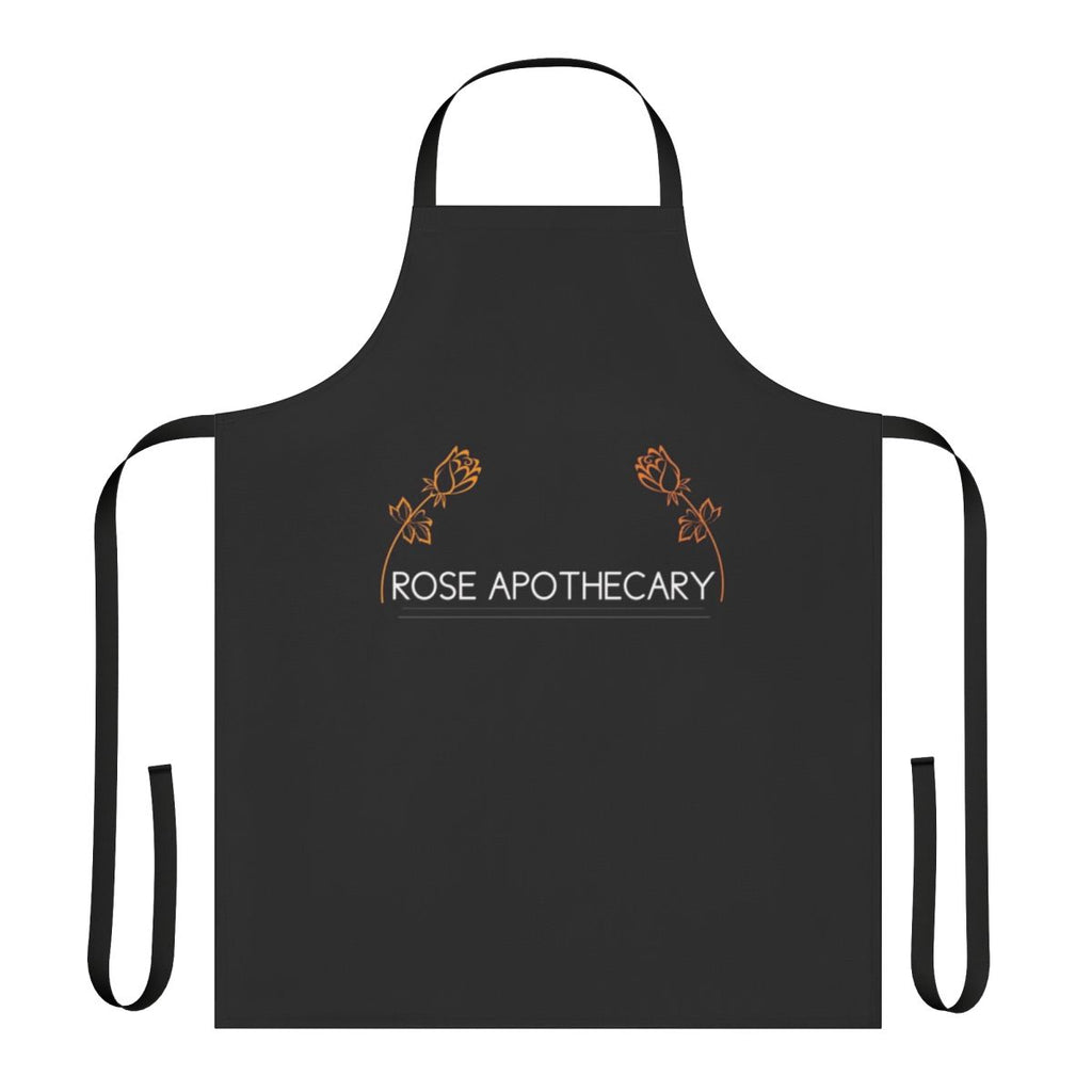 Rose Apothecary inspired apron with Schitt's Creek Motel theme