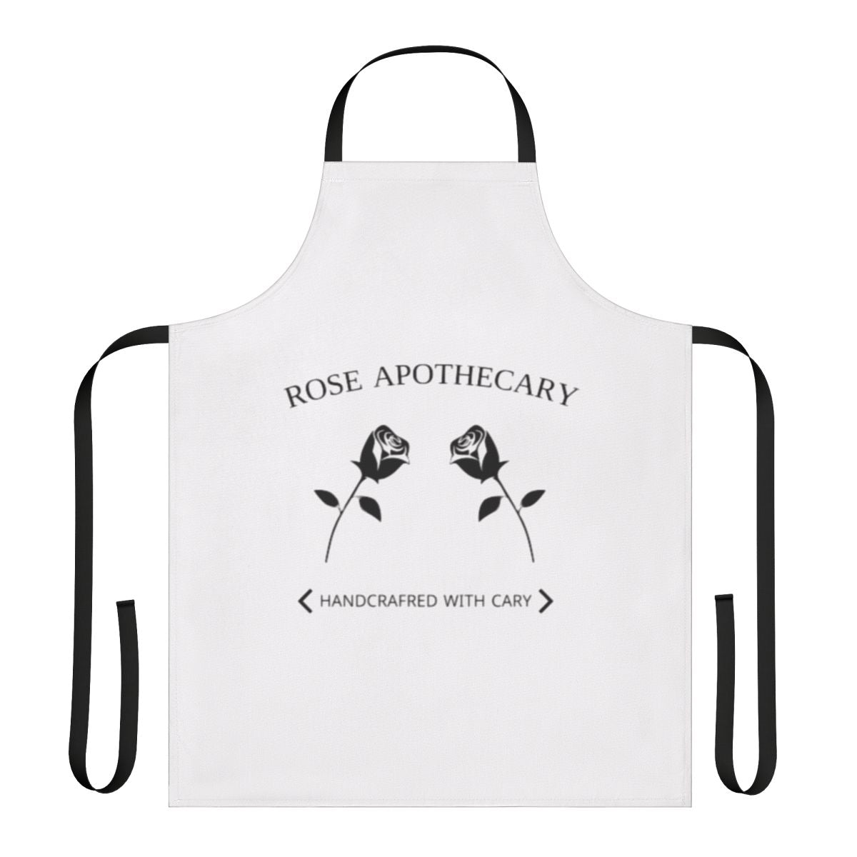 Rose-Inspired Apothecary Apron with Schitt's Creek Design