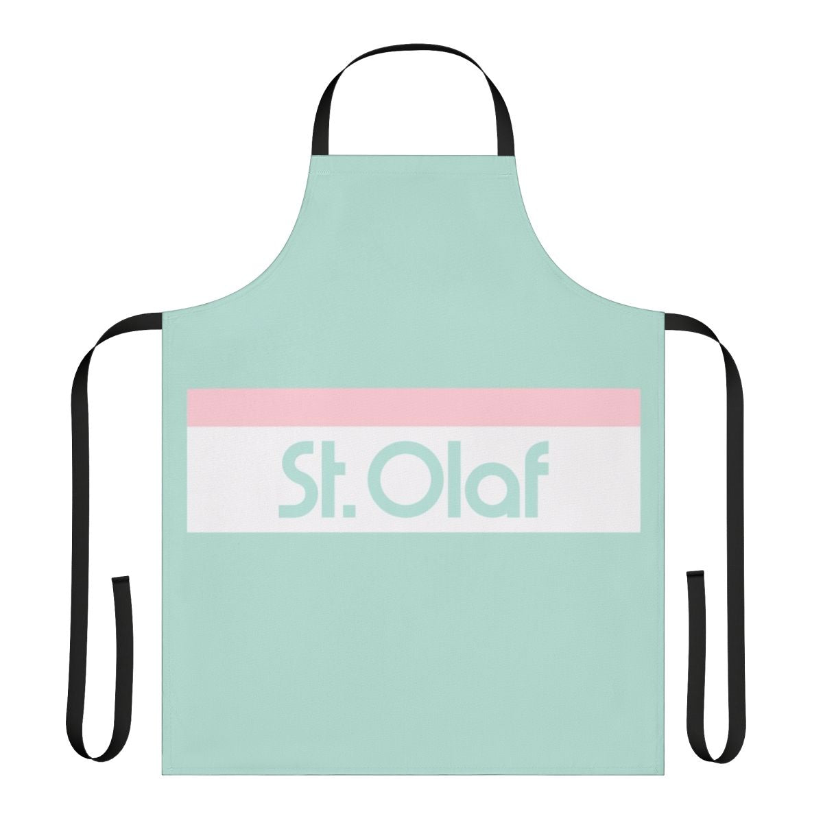 Rose Nylund-inspired apron featuring the St. Olaf logo from The Golden Girls