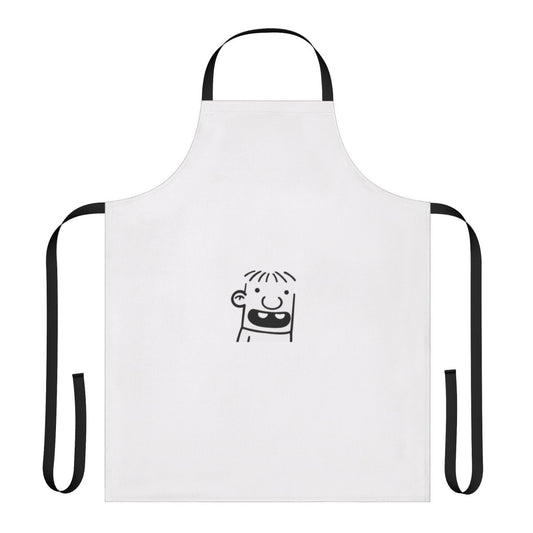 Rowley Jefferson themed apron featuring character from Diary of a Wimpy Kid book series
