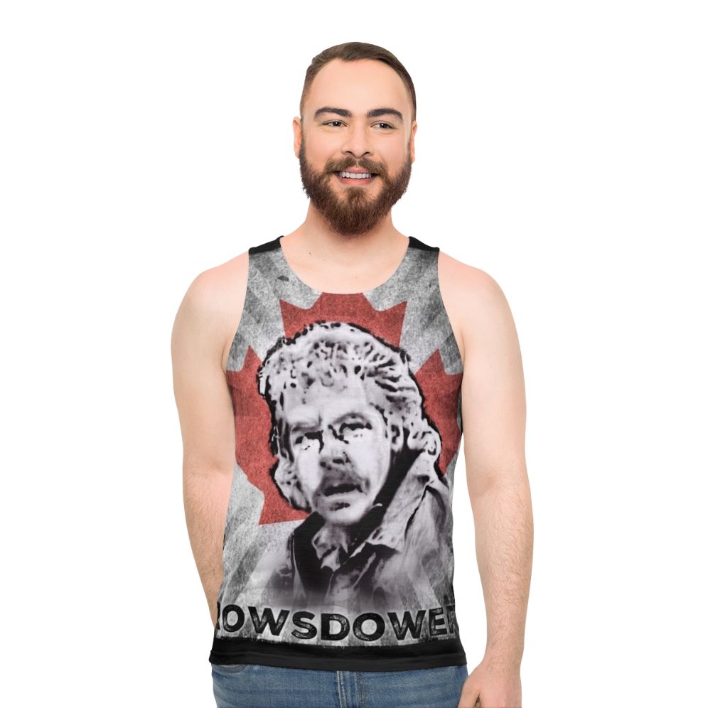 Rowsdower Canadian Hero Unisex Tank Top