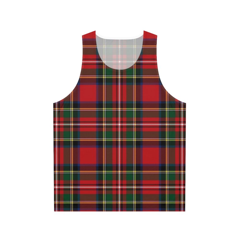 Royal Stewart Scottish Tartan Plaid Unisex Tank Top