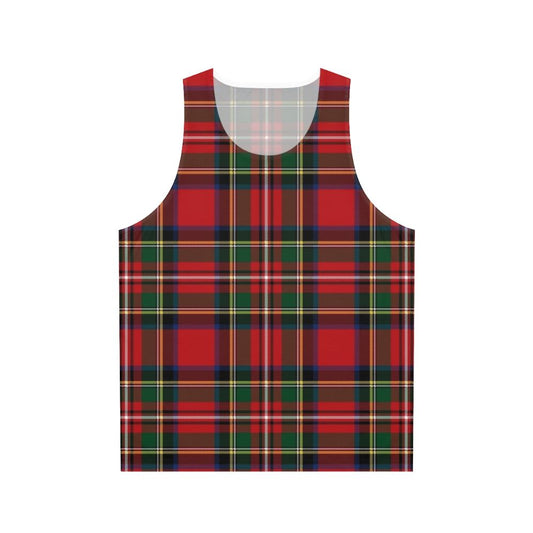 Royal Stewart Scottish Tartan Plaid Unisex Tank Top