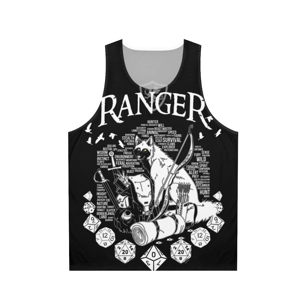 Unisex RPG Class Series Ranger Tank Top