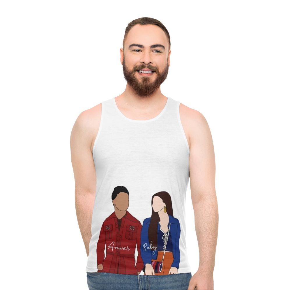 Ruby and Anwar 'Sex Education' Unisex Tank Top