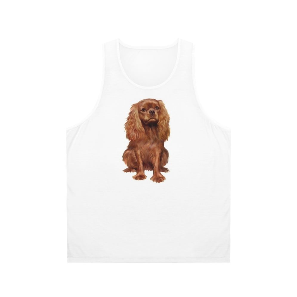 Cavalier King Charles Spaniel Ruby Unisex Tank Top