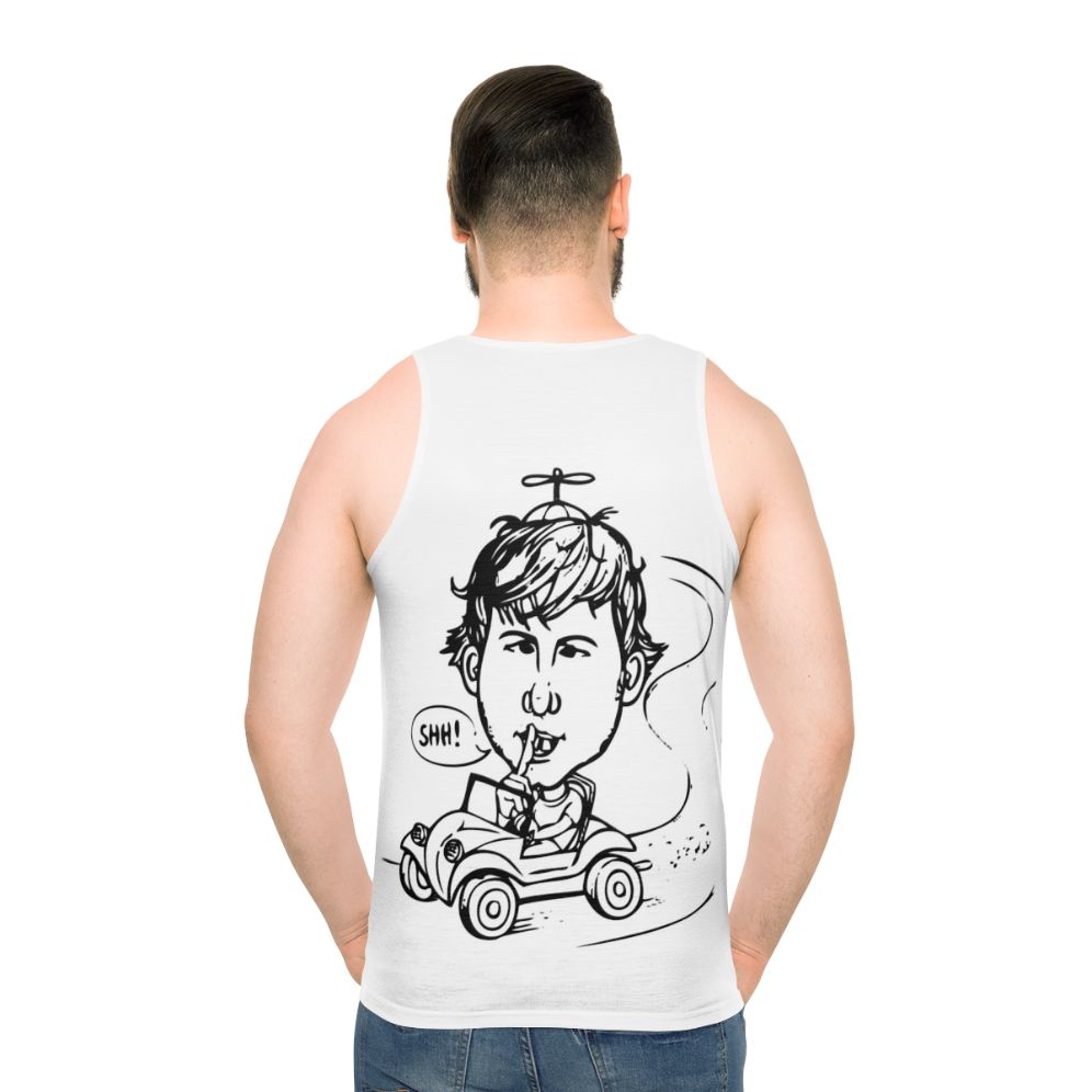 Rude Man Who Shushes Unisex Tank Top