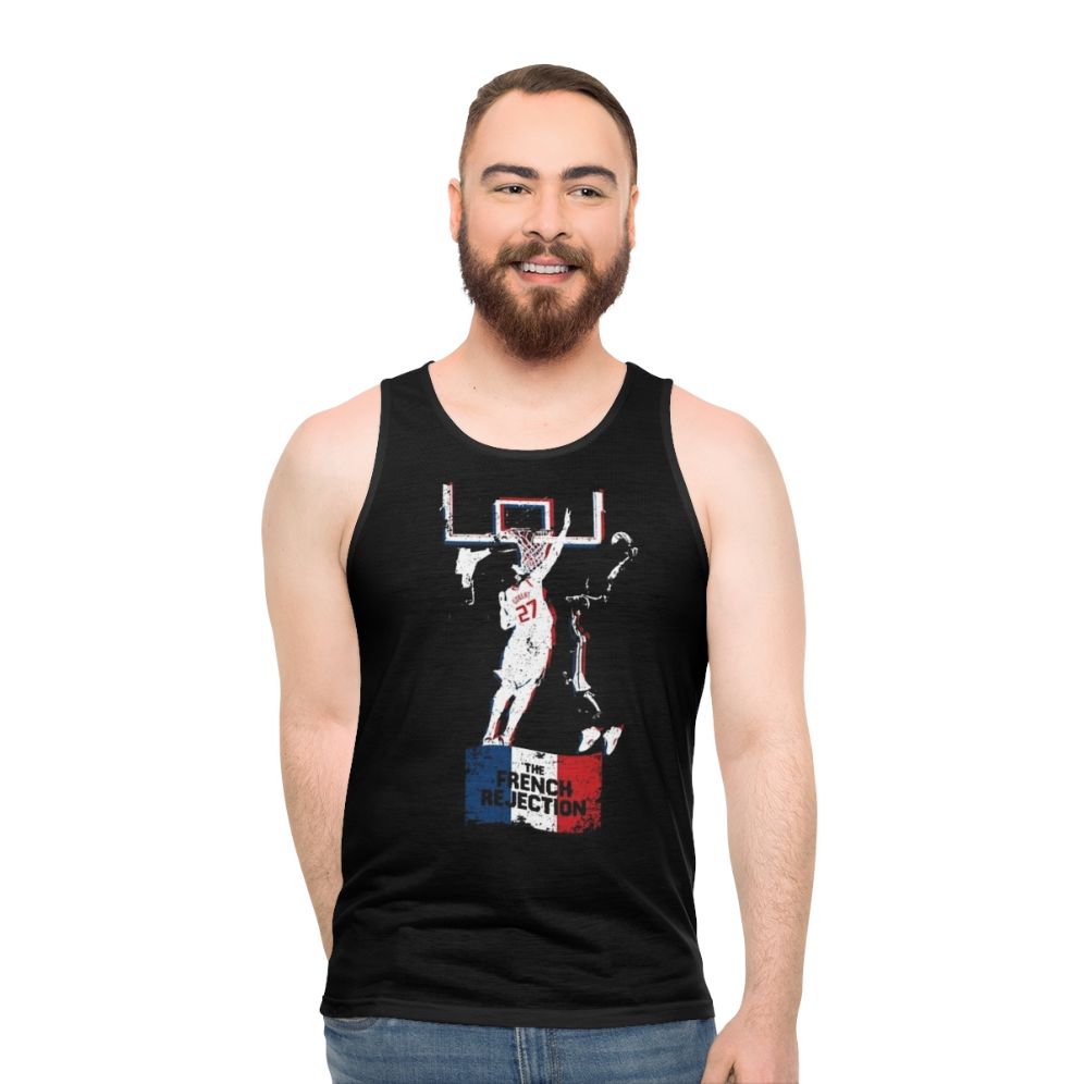 Rudy Gobert French Rejection Basketball Tank Top