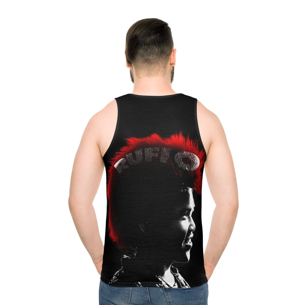 Rufio unisex 90s tank top with Peter Pan theme