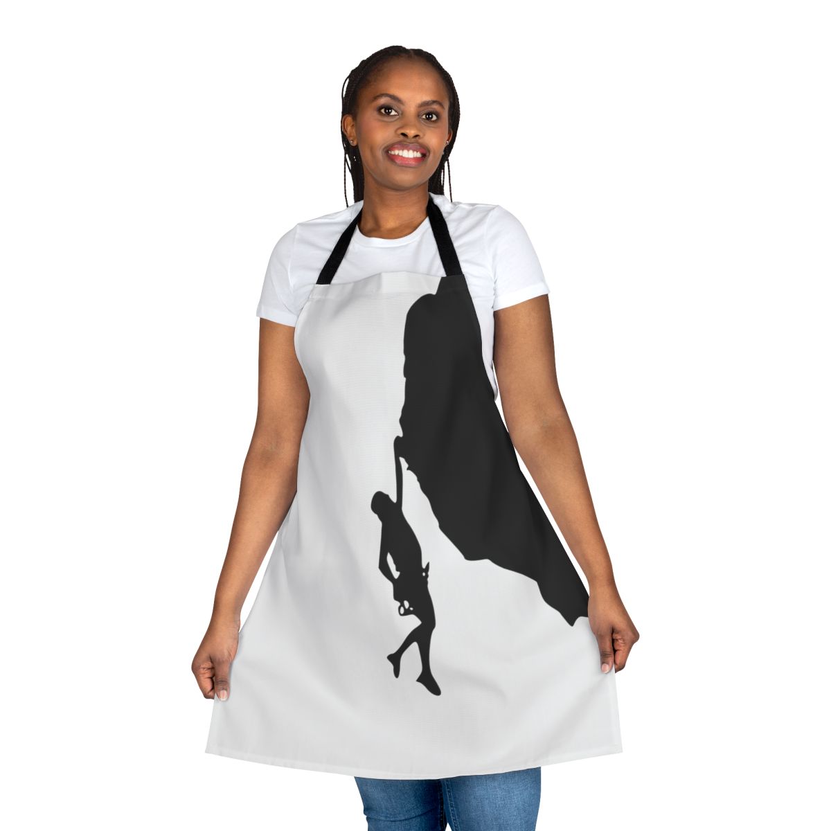 Durable cliffhanger apron for rock climbing and alpine exploration