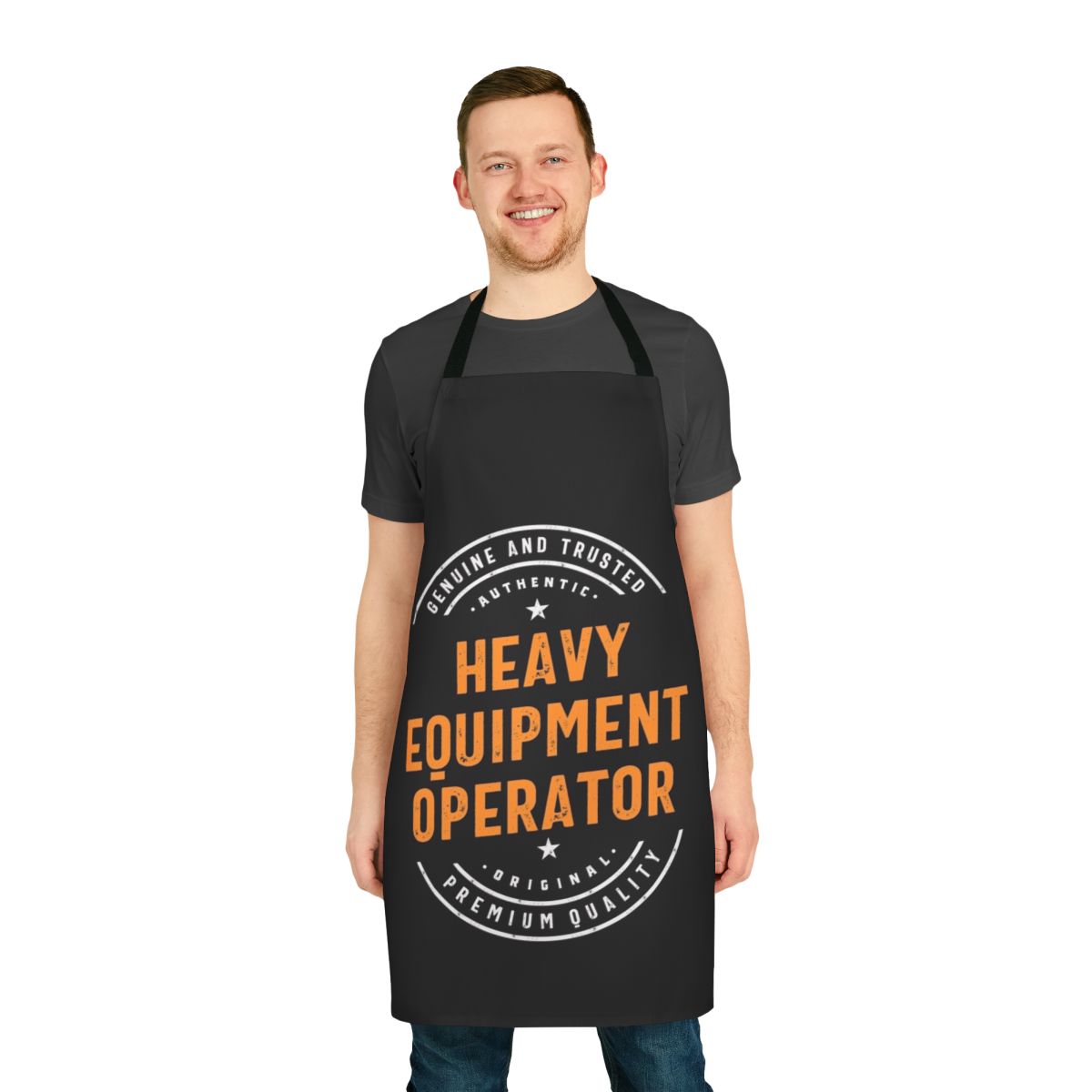 Heavy duty apron for construction and industrial work