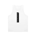 Unisex ruler graphic tank top