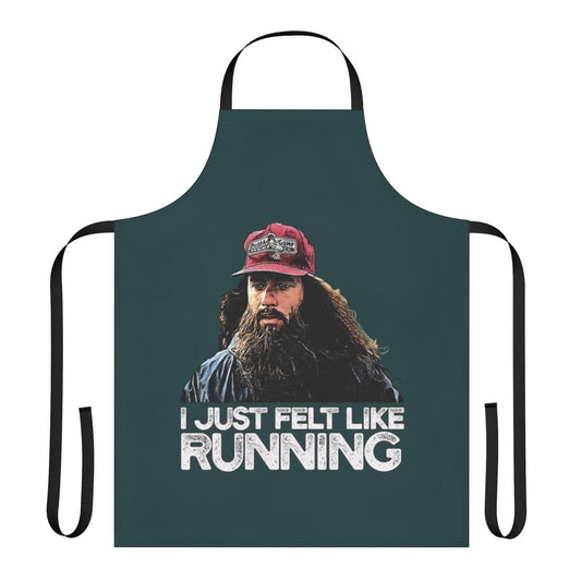 "I Just Felt Like Running" Forrest Gump-Inspired Funny Apron