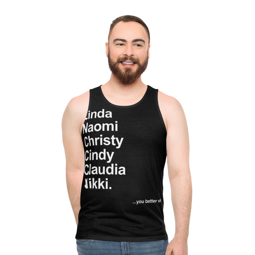 Unisex RuPaul's Drag Race Supermodel Tank Top
