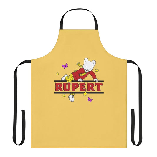 Apron featuring the iconic Rupert Bear character