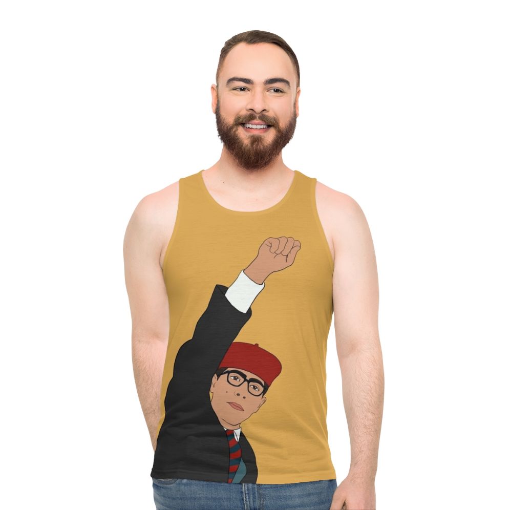Rushmore Unisex Minimalist Movie Tank Top