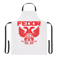 Russian MMA Fighter Inspired Apron with Russian Coat of Arms and Eagle